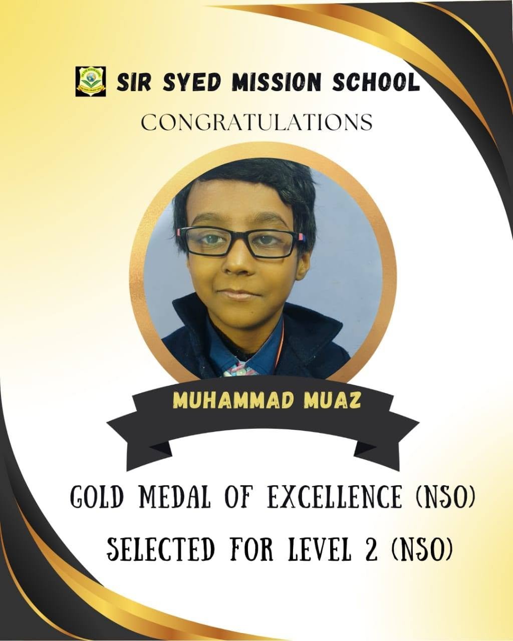 Distinction Medal Ceremony at Morning Assembly